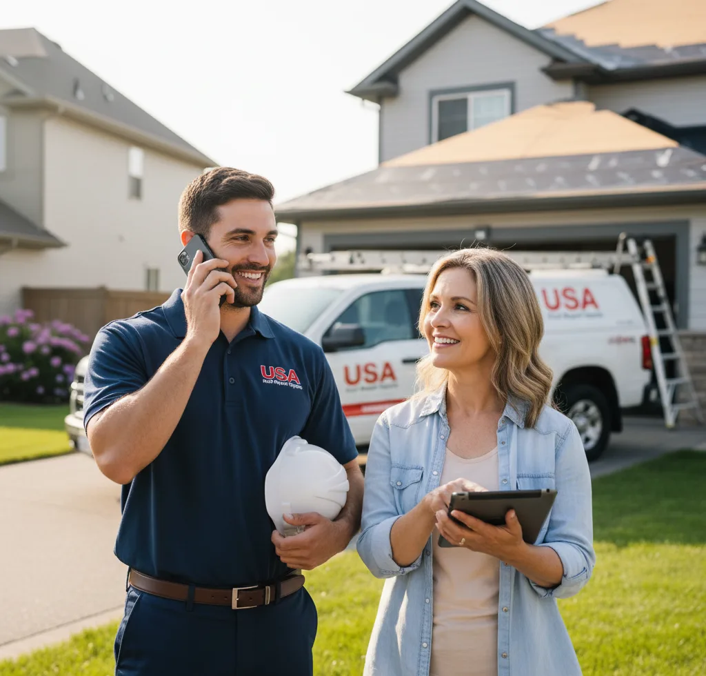 USA Roof Repair Experts customer support in Kayenta